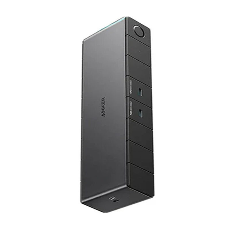 Anker 778 Thunderbolt Docking Station (12-in-1, Thunderbolt 4, 40 Gbps with Max 100 Watts Charging for Laptop, Single 8K, Quad 4K Display, Ethernet, 6 USB Ports, Grey Anker 778 Thunderbolt Docking Station (12-in-1, Thunderbolt 4, 40 Gbps with Max 100 Watts Charging for Laptop, Single 8K, Quad 4K Display, Ethernet, 6 USB Ports, Grey